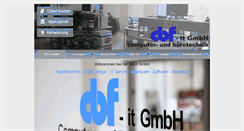 Desktop Screenshot of cbf-it.de